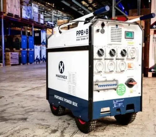 Makinex Releases All-Electric Jobsite Power Solution
