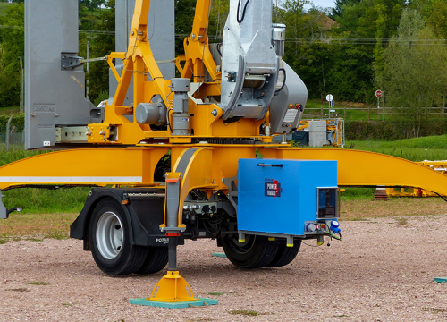 Plug-and-play battery solution for Potain cranes brings greater flexibility to job sites