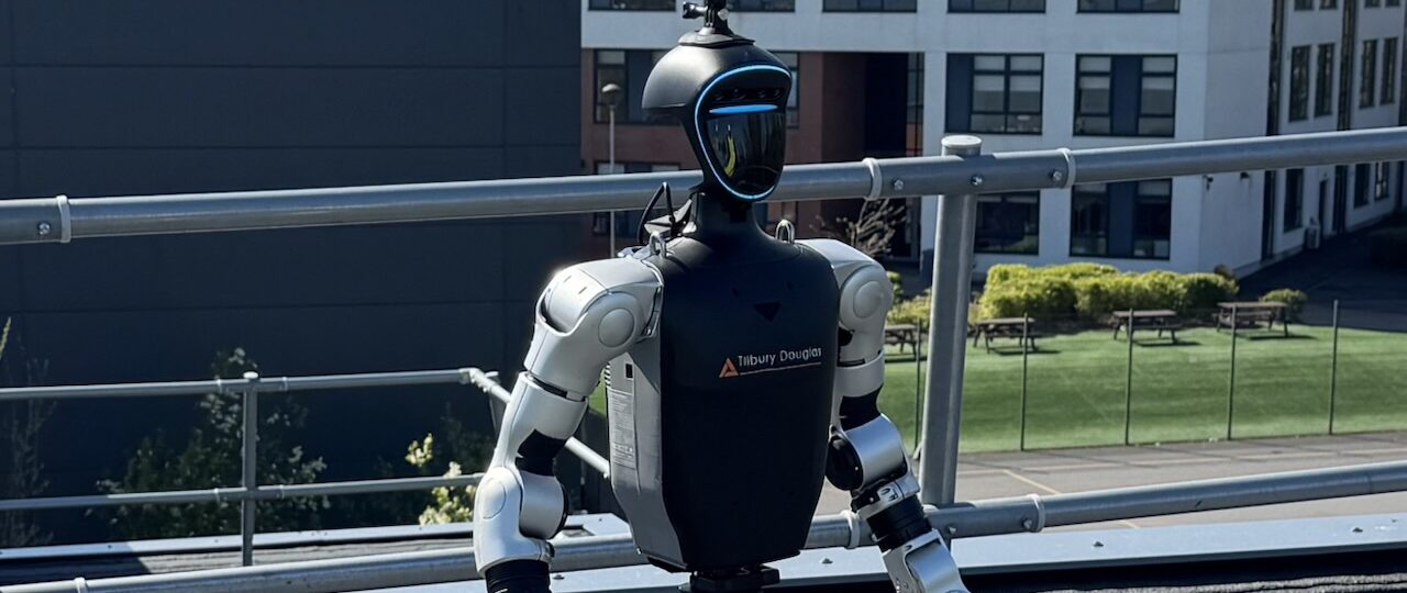Tilbury Douglas robot walks, collects data
