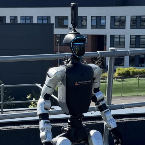 Tilbury Douglas robot walks, collects data