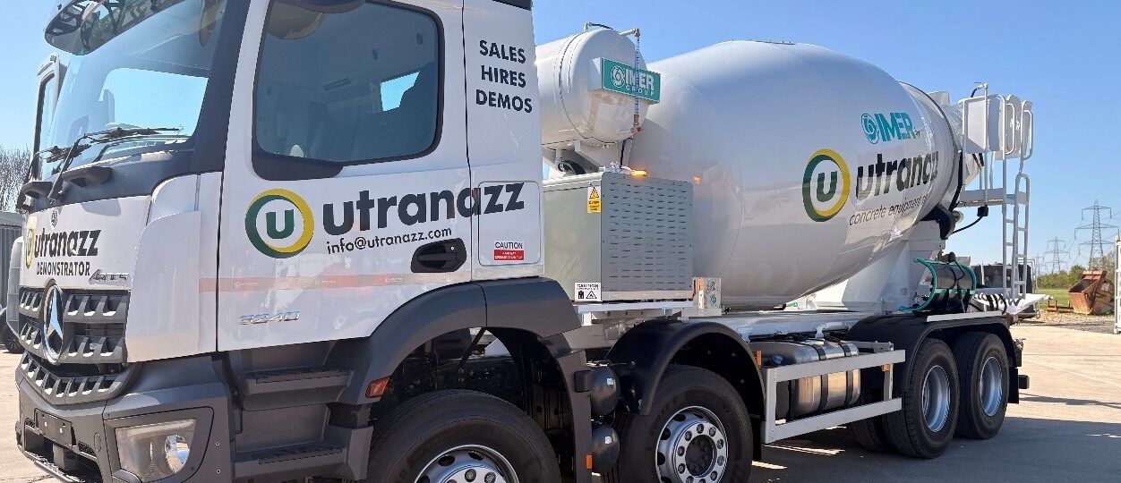 Electric retrofit for concrete mixer drums