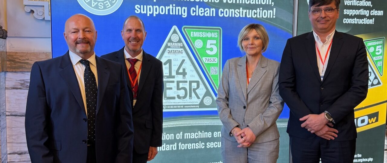 JCB and CESAR add emissions checking