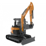 New CASE compact excavator combines heavy-lifting capability with smooth hydraulic precision