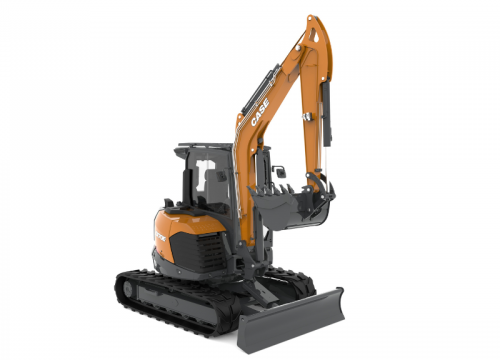 New CASE compact excavator combines heavy-lifting capability with smooth hydraulic precision