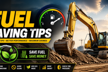 Smart Fuel Saving Tips for Mini Construction Equipment