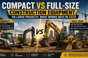Compact vs Full-Size Construction Equipment on Large Projects: What Works Best in 2026