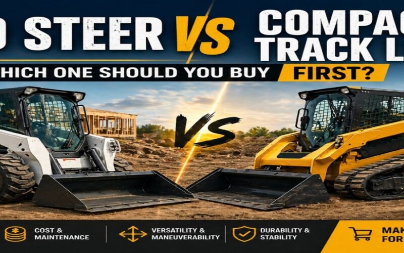 Skid Steer vs Compact Track Loader: Which One Should You Buy First?