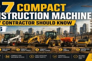 Top 7 Compact Construction Machines Every Contractor Should Know 2026