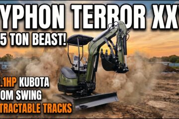 TYPHON TERROR XXV | Kubota D1105 254.1HP Engine, Boom Swing Retractable Tracks