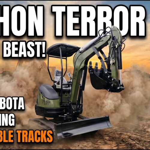TYPHON TERROR XXV | Kubota D1105 254.1HP Engine, Boom Swing Retractable Tracks