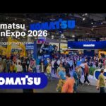 Komatsu CONEXPO 2026 – Main stage presentation
