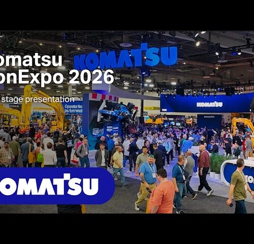 Komatsu CONEXPO 2026 – Main stage presentation