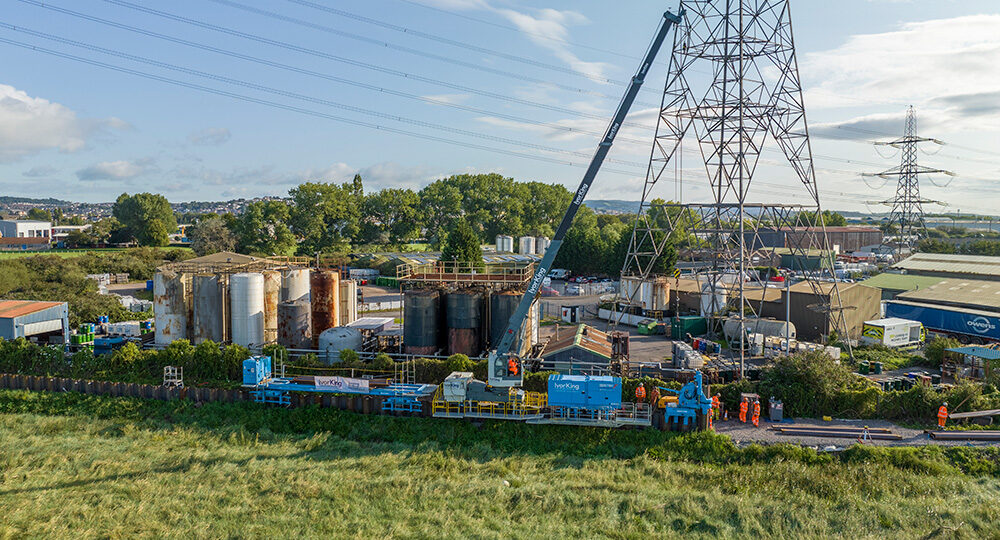 Piling without the impact