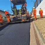 Heidelberg lays sustainable asphalt at Eurotunnel