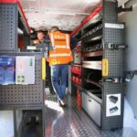 Modul-System UK van demo day for SGN
