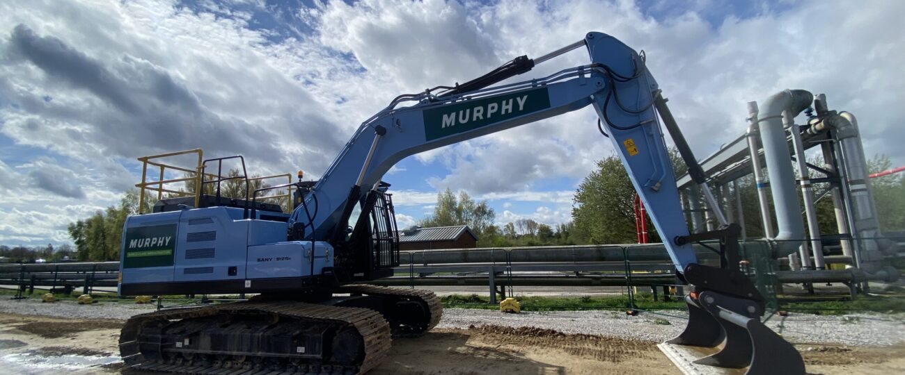 Murphy’s zero emissions excavator debut