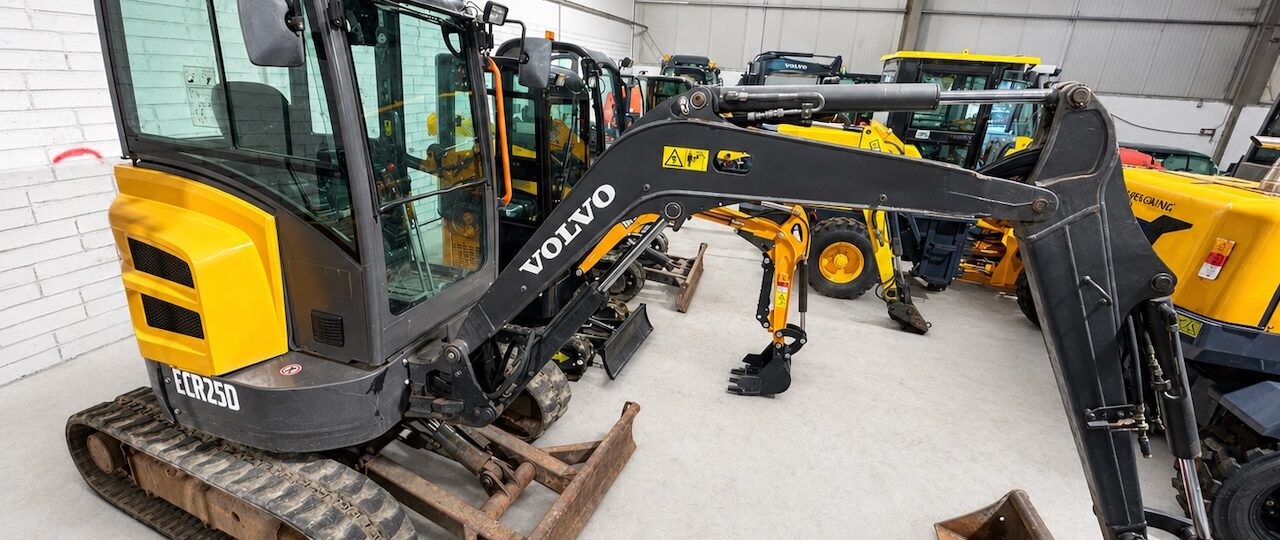 Excavator stolen using fraudulent company details