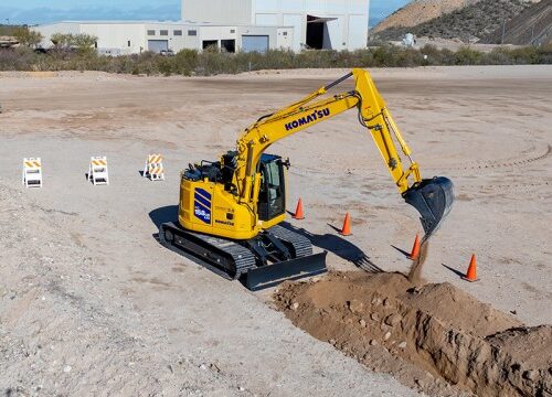 Komatsu expands the power of IMC to a smaller excavator platform
