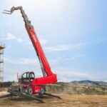 North America’s highest-lifting rotating telehandlers