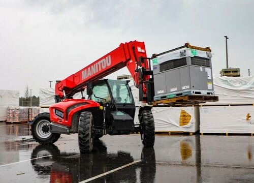 Manitou adds new safety features to redesigned telehandler