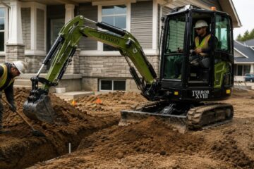 Why Compact Excavators Are Replacing Manual Labor on Residential Jobs
