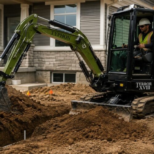 Why Compact Excavators Are Replacing Manual Labor on Residential Jobs