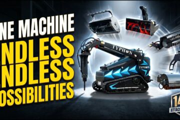 Why Rent 15 Machines When ONE Does It All? | TYPHON STOMP X1300 + 15 Attachments Review