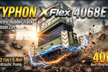 TYPHON XFlex -4068ET Proves Why Contractors Are Ditching Ladders | 45 FT Working Height, 5.4HP Pump