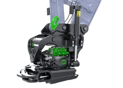 Hydraulic system on Steelwrist’s expanded XTR tiltrotator range delivers a new level of precision