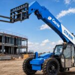 Complete more cycles per shift with Genie’s high-capacity pick-and-carry telehandler