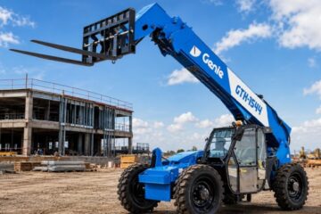 Complete more cycles per shift with Genie’s high-capacity pick-and-carry telehandler