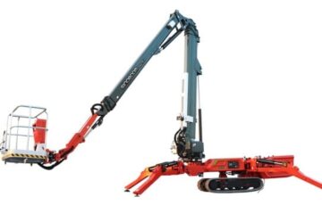 Sinoboom’s ultra-compact spider lift is available in diesel or electric configurations