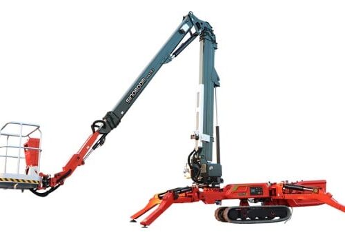Sinoboom’s ultra-compact spider lift is available in diesel or electric configurations