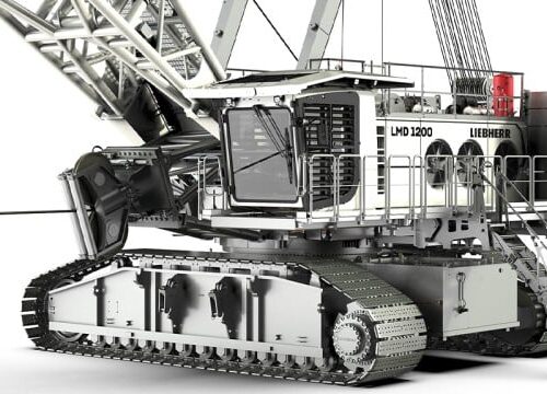 Liebherr’s flexible new mining dragline lifts 30 tonnes