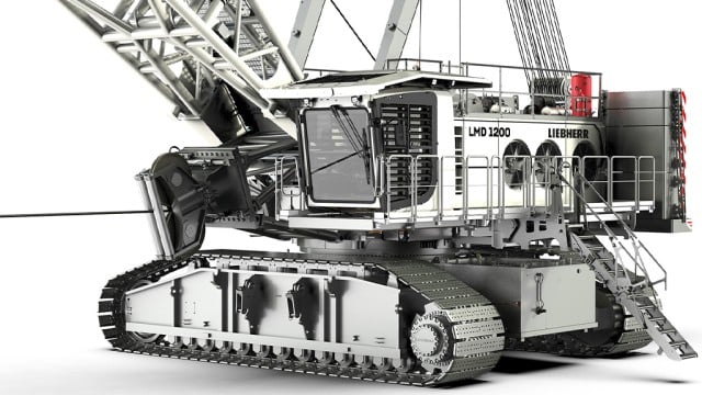 Liebherr’s flexible new mining dragline lifts 30 tonnes