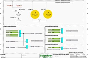 Technical Analysis of BCU Logic in 132kV Line Protection Panel Schematics (Bay-B102)