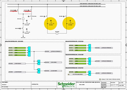 Technical Analysis of BCU Logic in 132kV Line Protection Panel Schematics (Bay-B102)