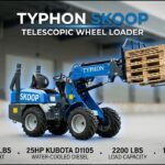 Is This the Best Compact Wheel Loader + Pallet Fork Combo? Typhon Skoop 25 HP Compact Wheel Loader
