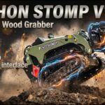 TYPHON STOMP V1000 + Wood Grabber Attachment in Action | 1.5 Ton Skid Steer Power | TYPHON Machinery