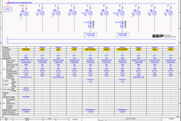 In-Depth Schematic Analysis of the 1000A Low-Voltage Motor Control Center (MCC)