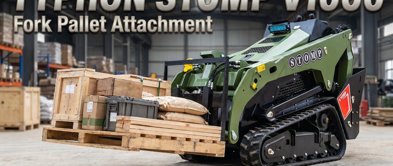 Heavy Lifting Made Easy! TYPHON STOMP V1000 with Adjustable Pallet Fork | TYPHON STOMP V1000 Review