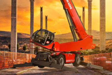 Magni adds new tilting cab model to rotating telehandler lineup