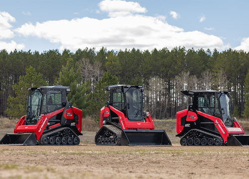 Three new small-frame Yanmar CTLs are built for dependable traction on rough terrain
