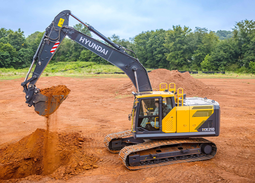 Hyundai expands HX excavator lineup with the HX210L