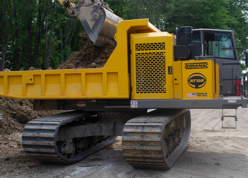 Terramac’s largest rotating crawler carrier delivers 15-ton capacity