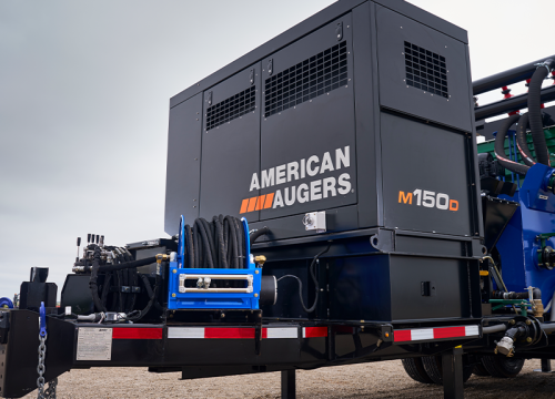 Spend more time drilling and less time managing fluid with American Augers’ new cleaning system