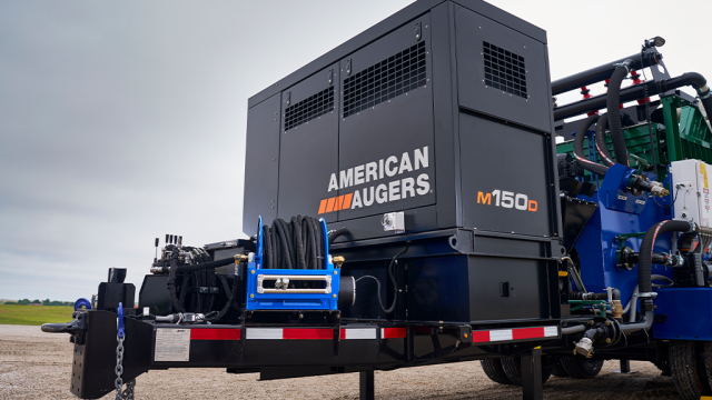 Spend more time drilling and less time managing fluid with American Augers’ new cleaning system