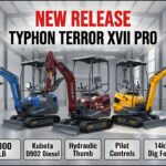 TYPHON TERROR XVII PRO 3800 lb— 20.4HP Kubota | 86-Inch Dig Depth | Dual Aux Hydraulics