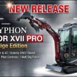 Typhon Terror XVII Pro Prestige 4000LBS Excavator – Kubota D902 20.4HP AC Cabin + Dual Circuits = Game Changer