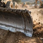 Grader moldboard wears uneven. 1 angle change saves 500 dollars monthly.